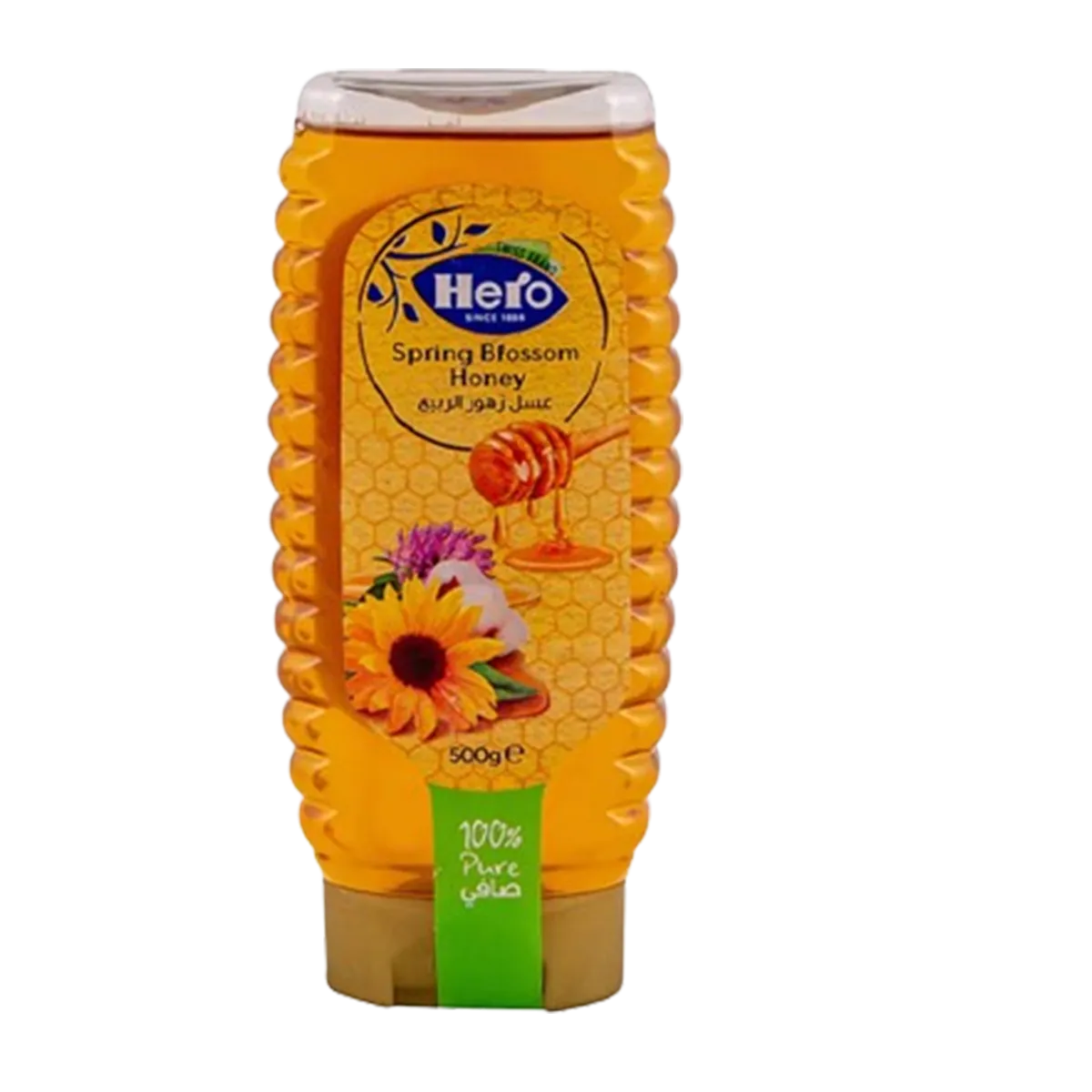 Hero Spring Blossom Swiss Honey Squeeze 500g