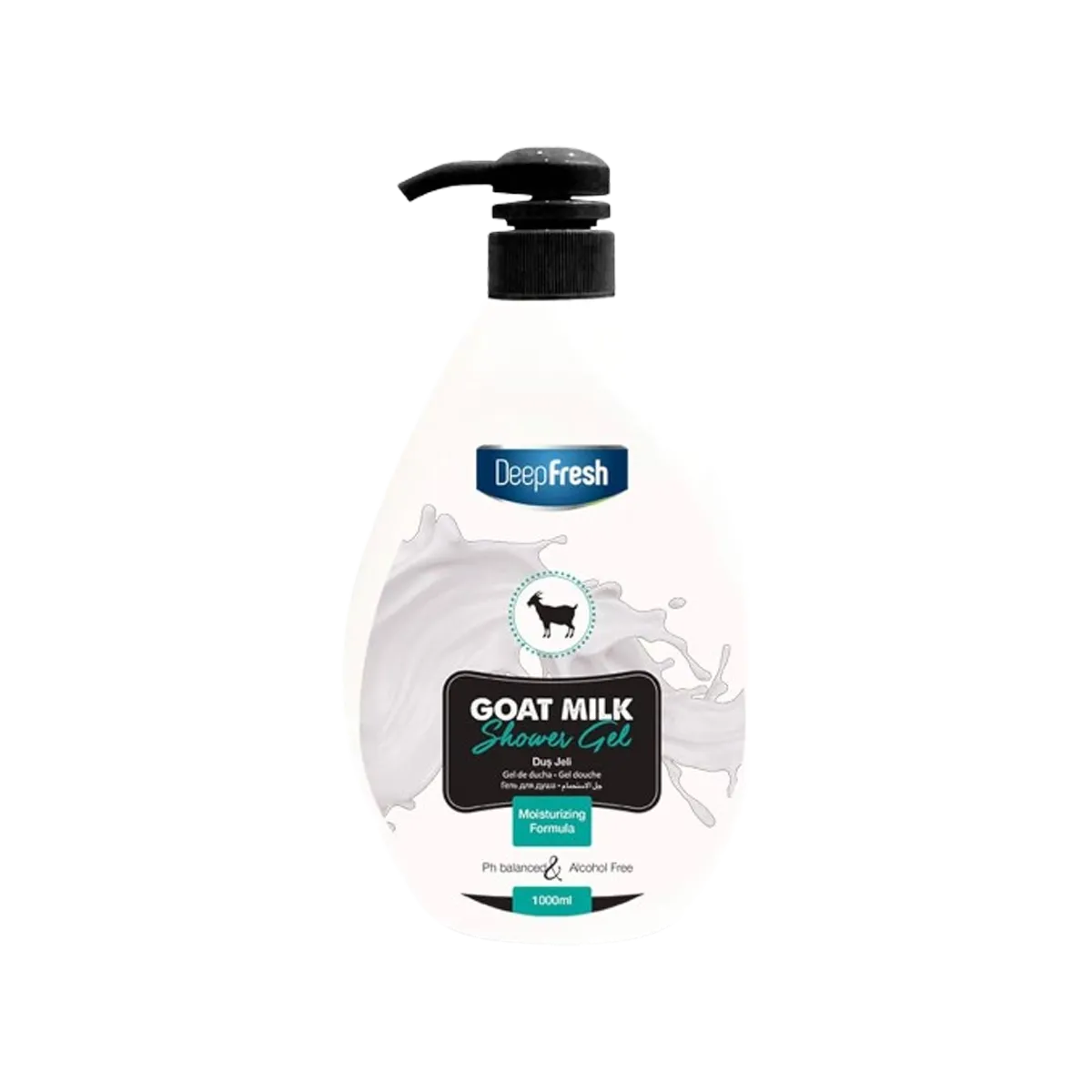 Deep Fresh Goat Milk Shower Gel 1000ml