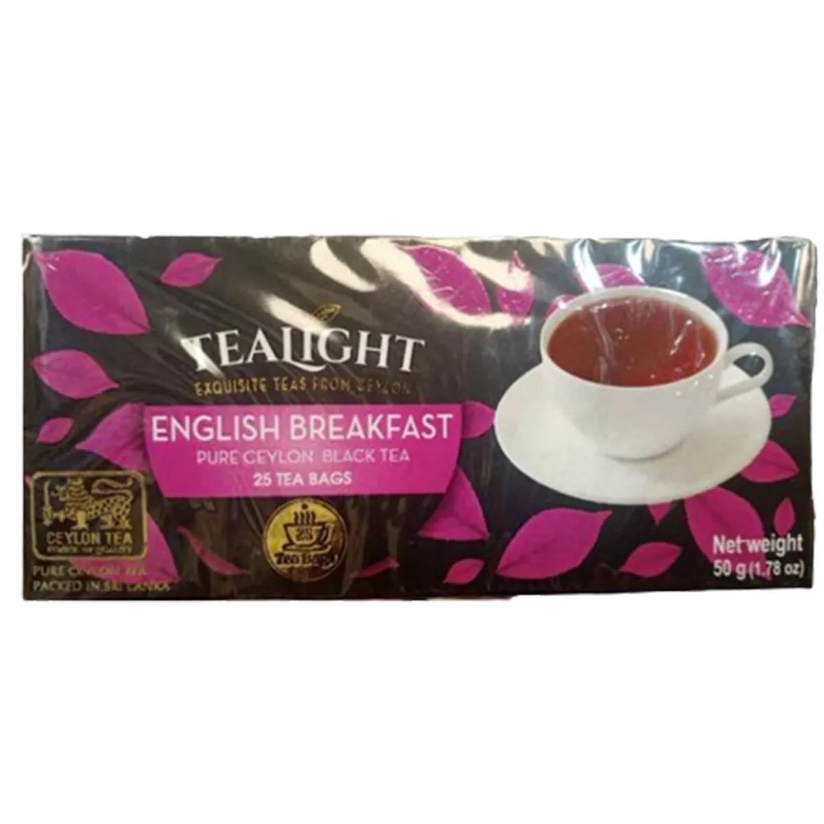 Tealight Black Tea Bage English Breakfast 50g