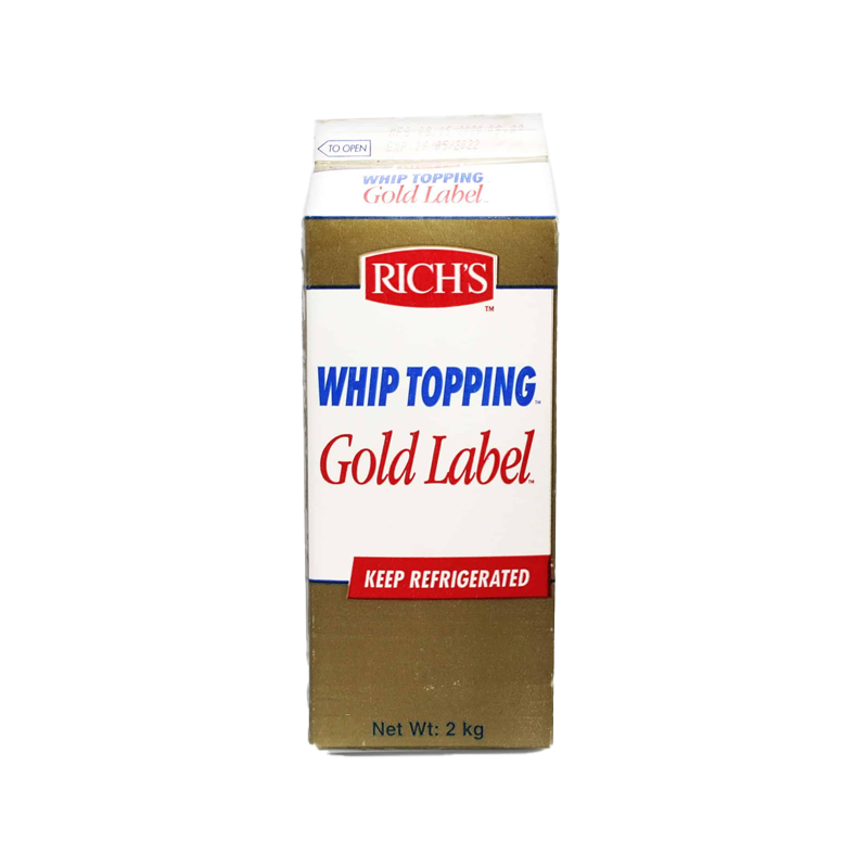 Richs Whip Topping Gold Label 2kg