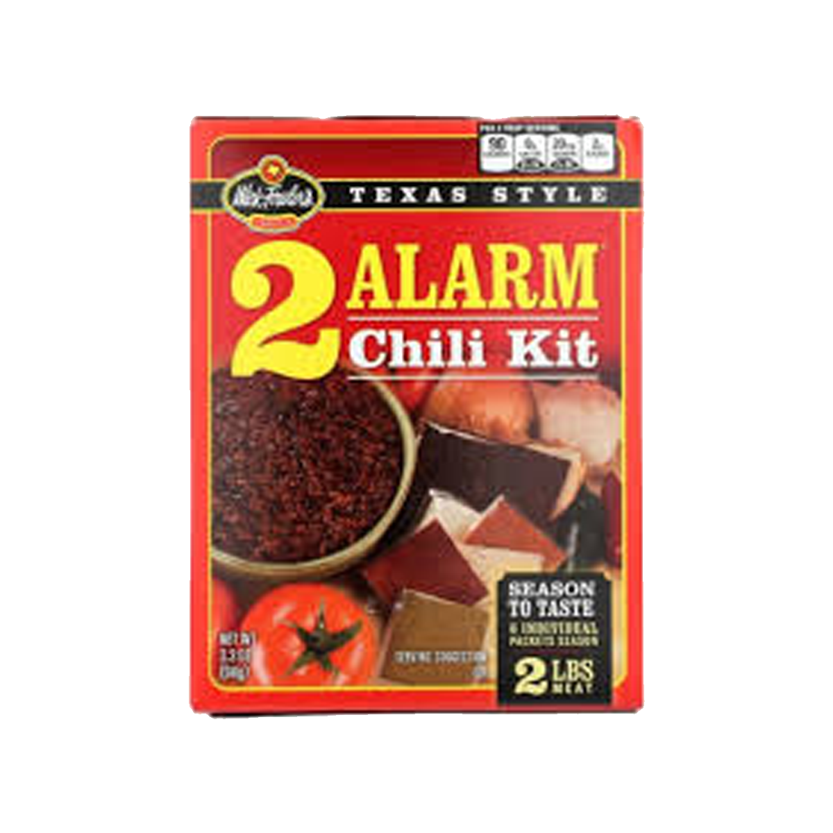 Wick Fowler, Texas Style Chili Kit, Case Of 8, 3.3 oz
