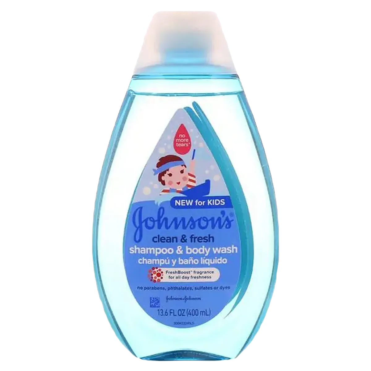 Johnson's Kids Clean & Fresh Shampoo & Body Wash 400Ml