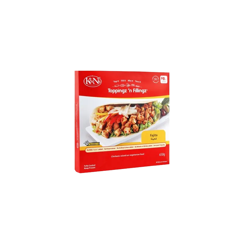KNN Food Fajita Toppingz & Fillingz 650g