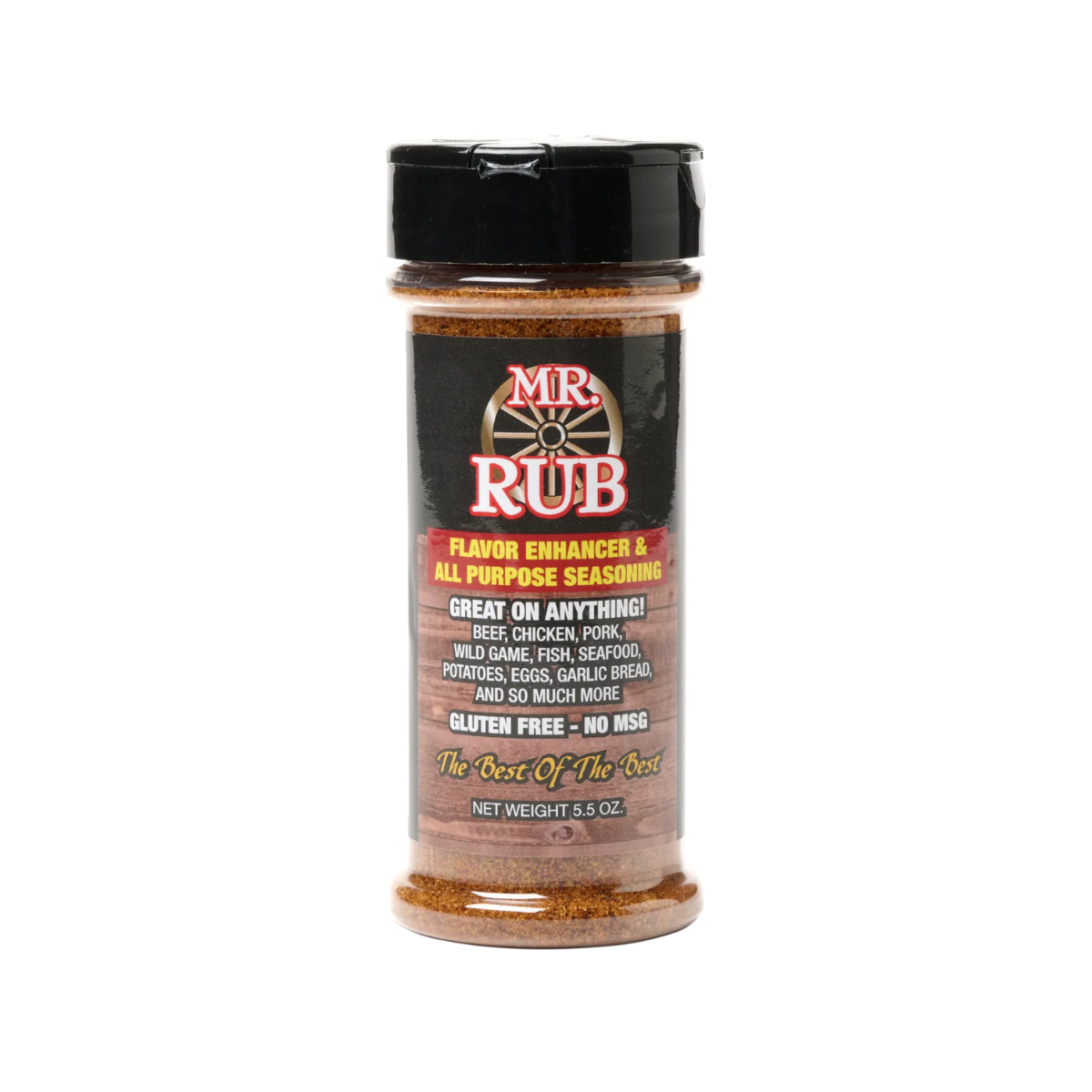 Bootleg Products LLC, Mr. Rub Original All Purpose Seasoning - Case of 12 - 5.5 OZ