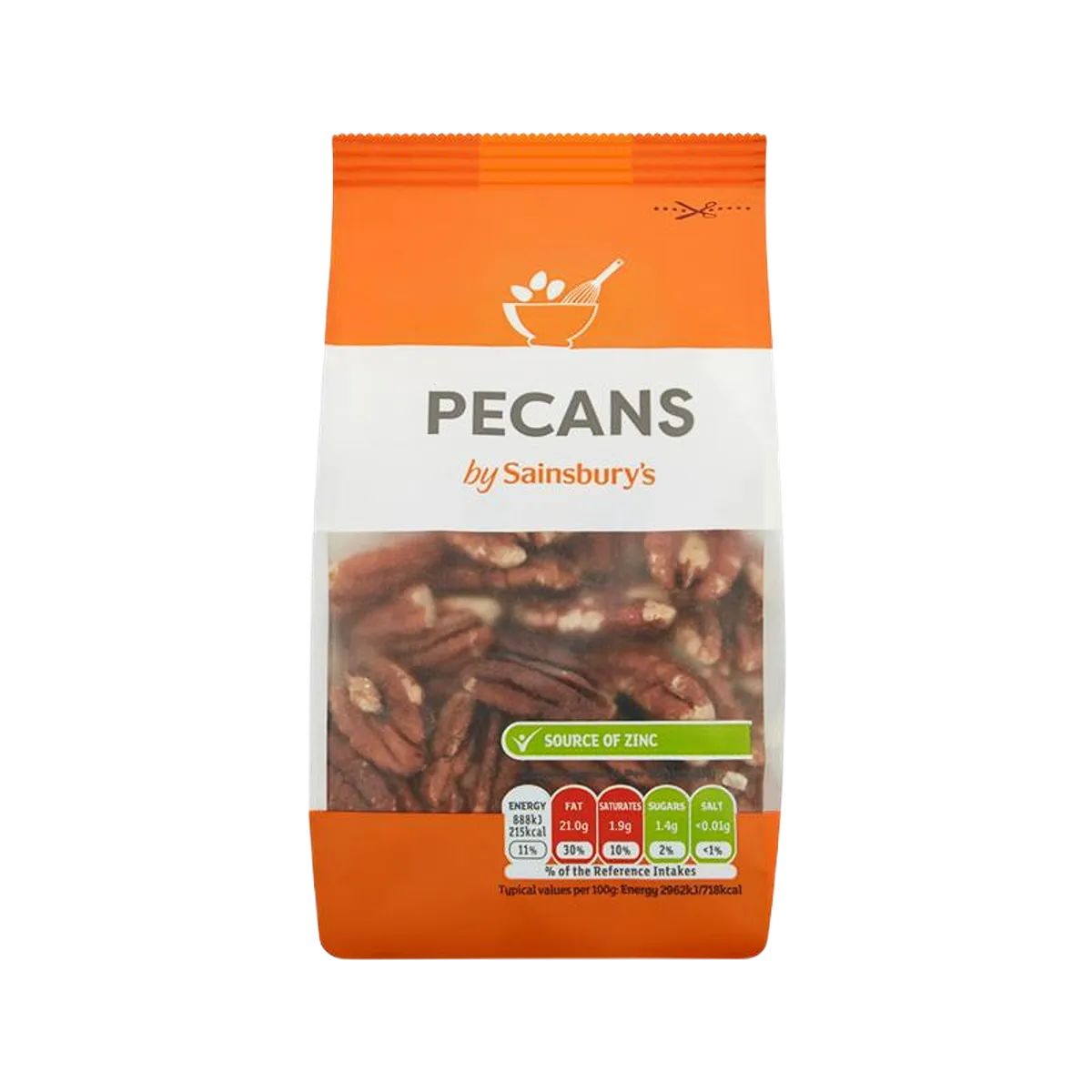 Sainsbury Pecans Nut 200g