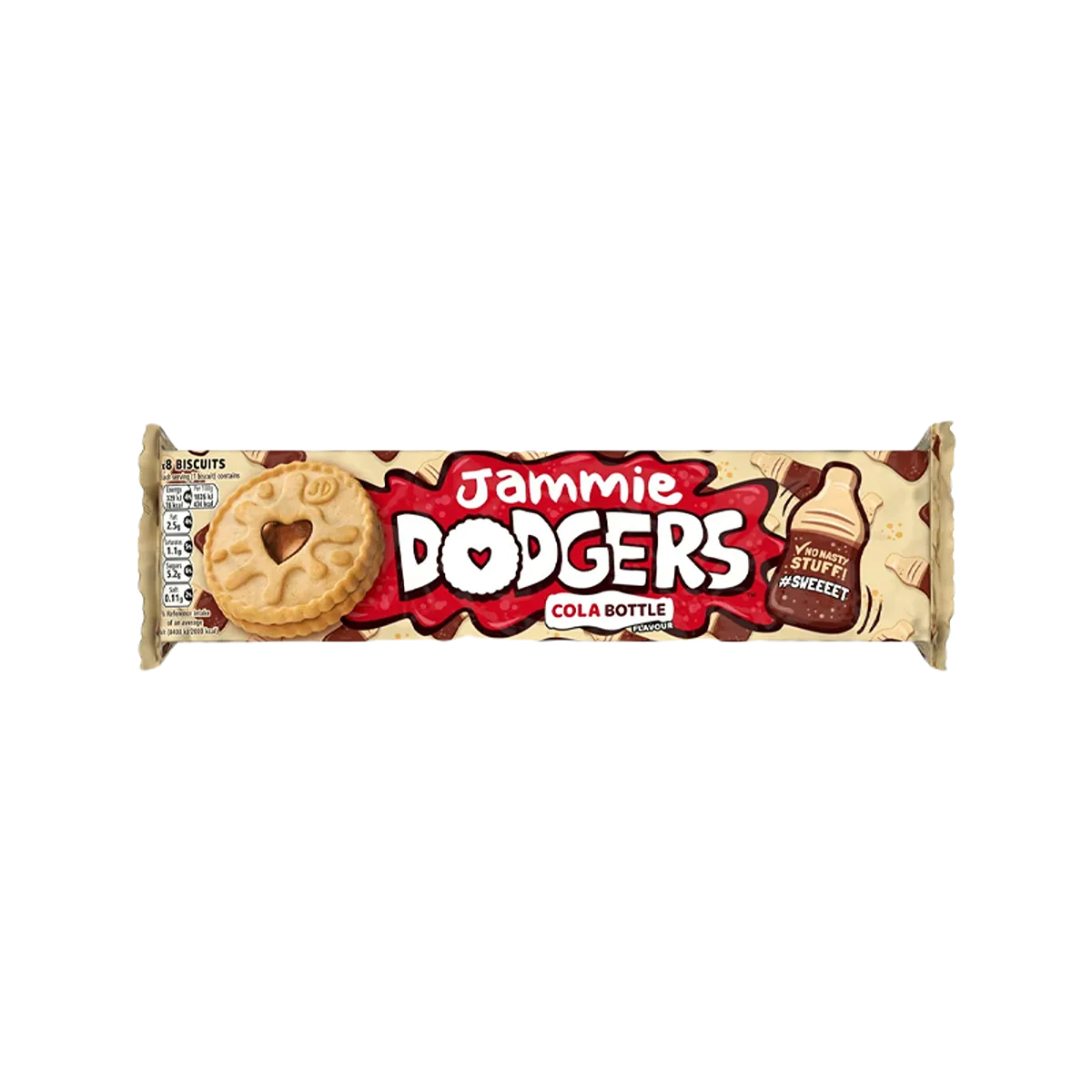 Jamie Dodgers Cola Bottle biscuit 140g