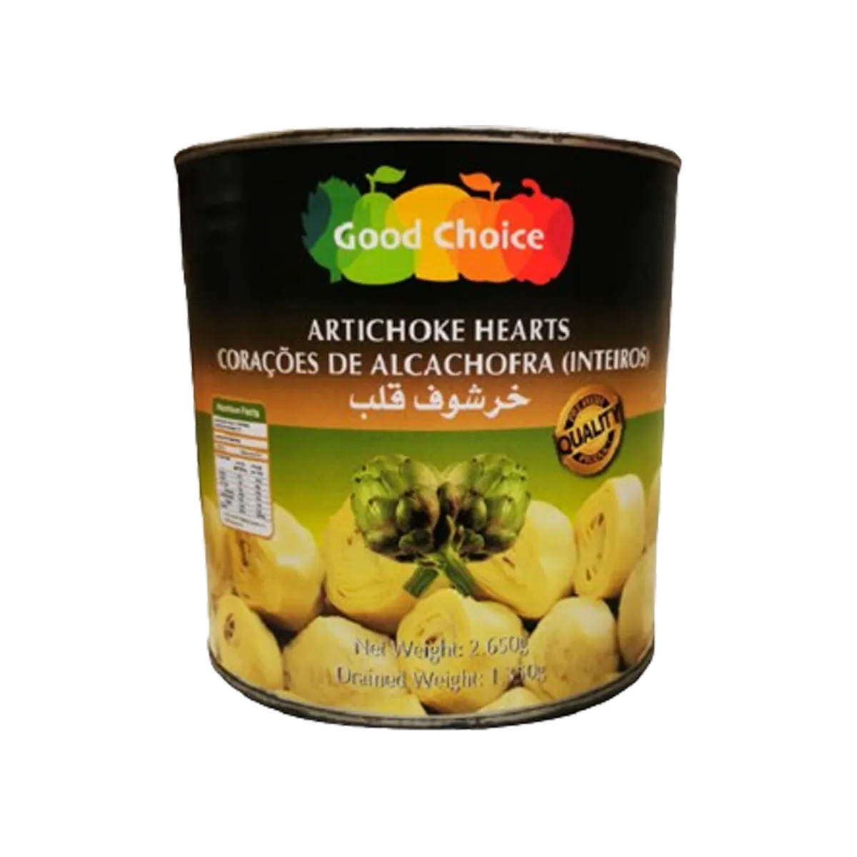 Good Choice Artichoke Hearts 390 GM