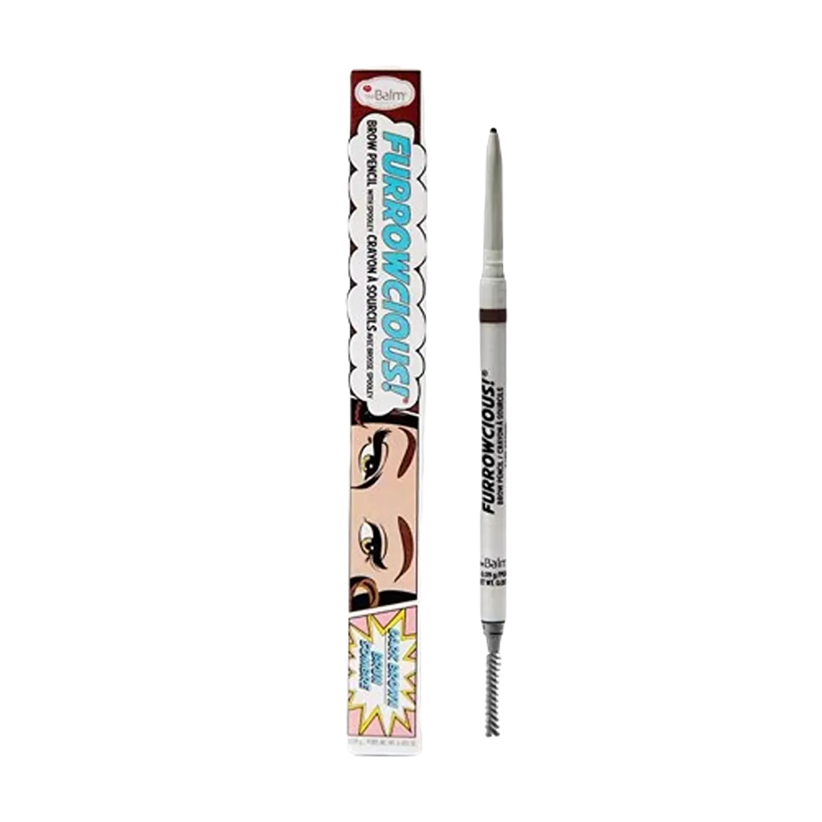 Thebalm Furrowcious Brow Pencil with Spooley Dark Brown