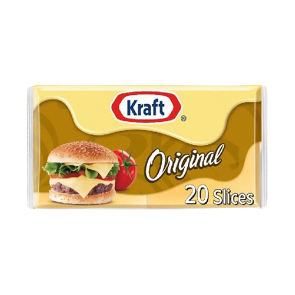 Kraft Slice Cheese Original 20Pcs 400g