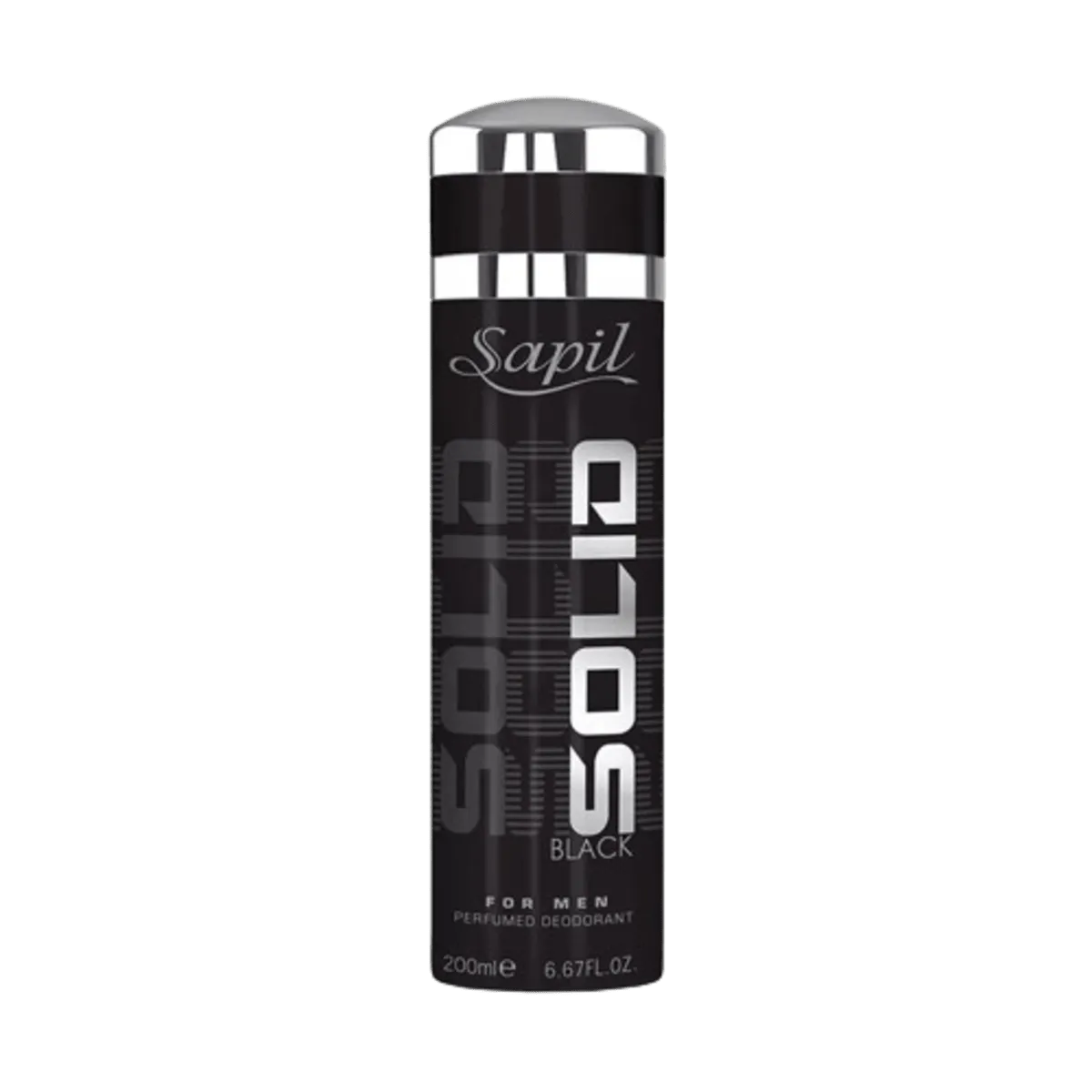 Sapil Solid Black For Men 200 Ml