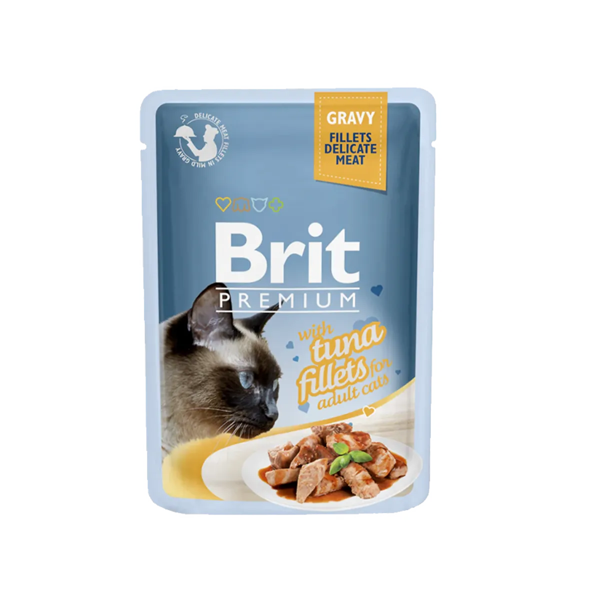 Brit Premium with tuna fillets 85g