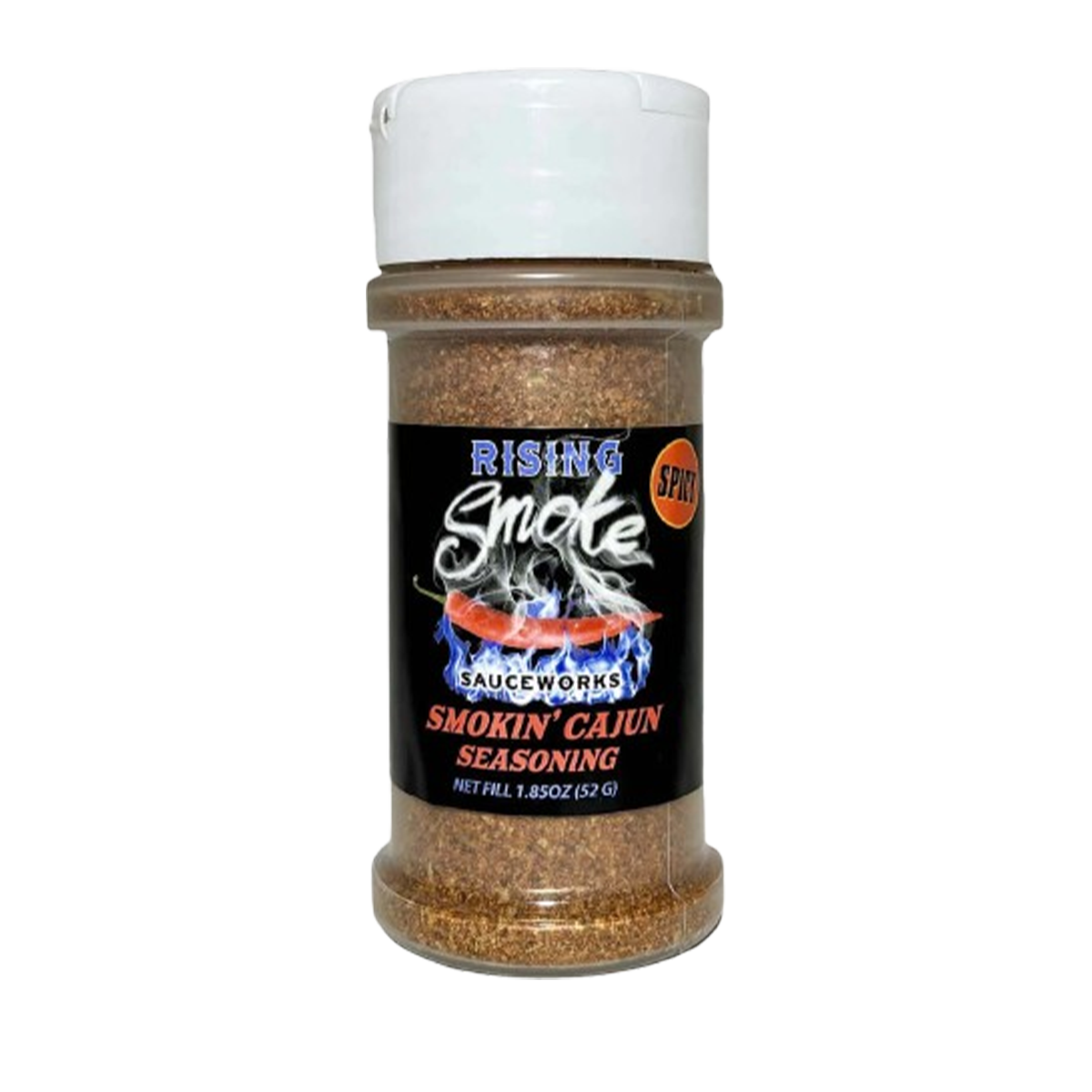 Rising Smoke Sauceworks, Smokin' Cajun Seasoning - Case of 12 - 1.85 OZ