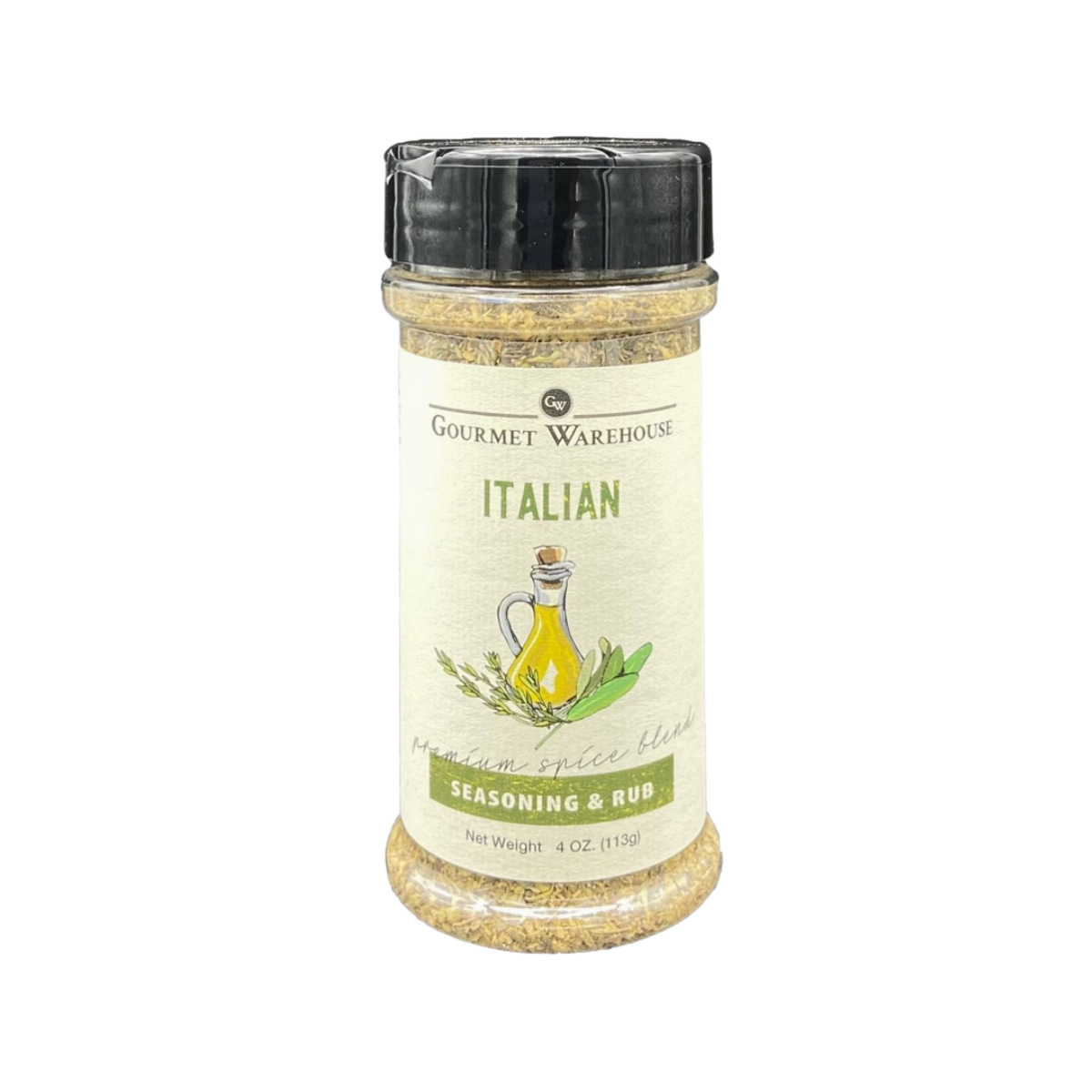 Gourmet Warehouse Italian Seasoning, 4 oz , Case of 6