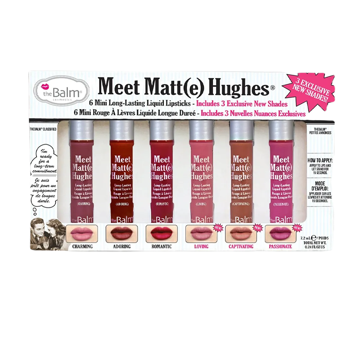 The Balm - Meet Matte Hughes Mini Lip Set