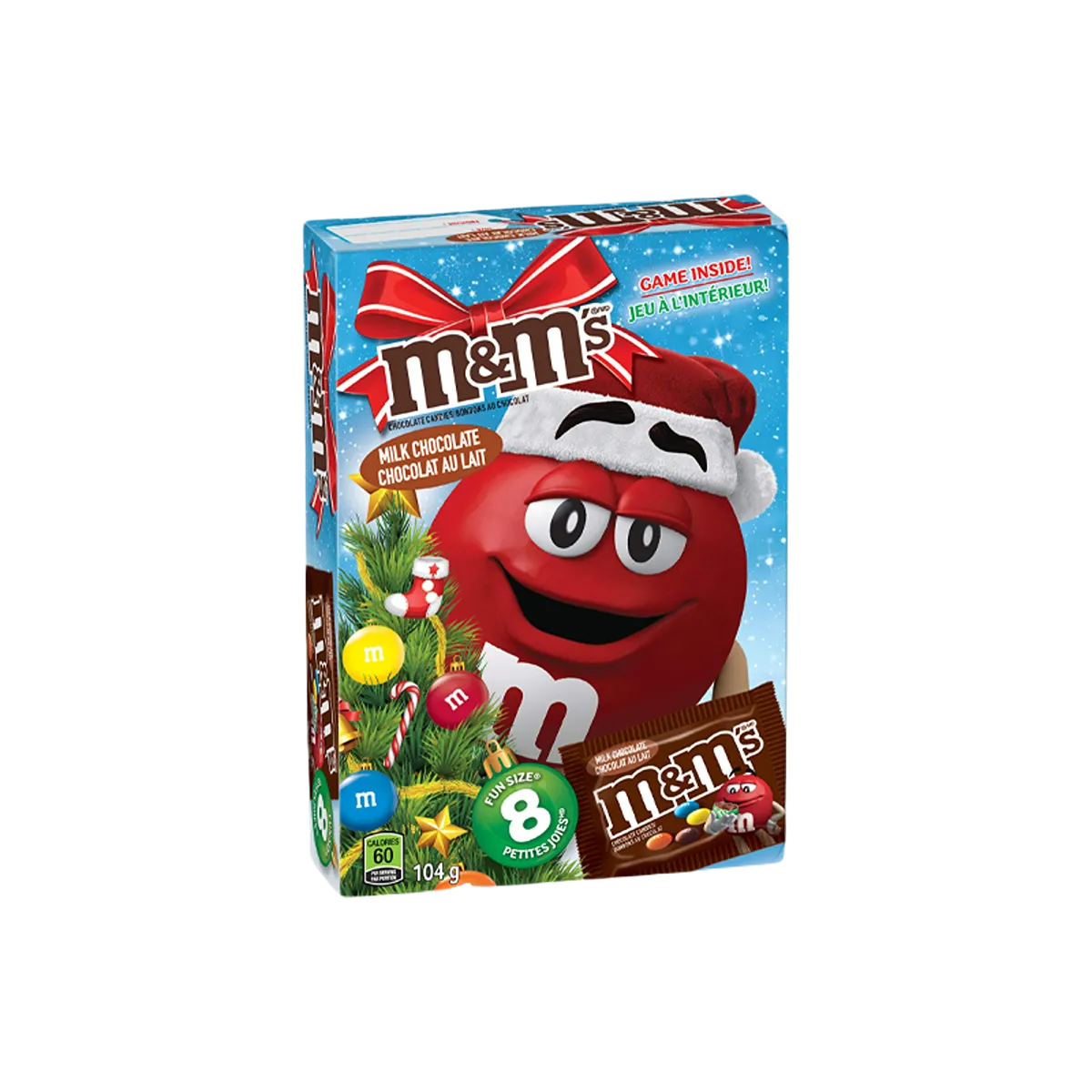 M&Ms Christmas Milk Chocolate Holiday Storybook 104g