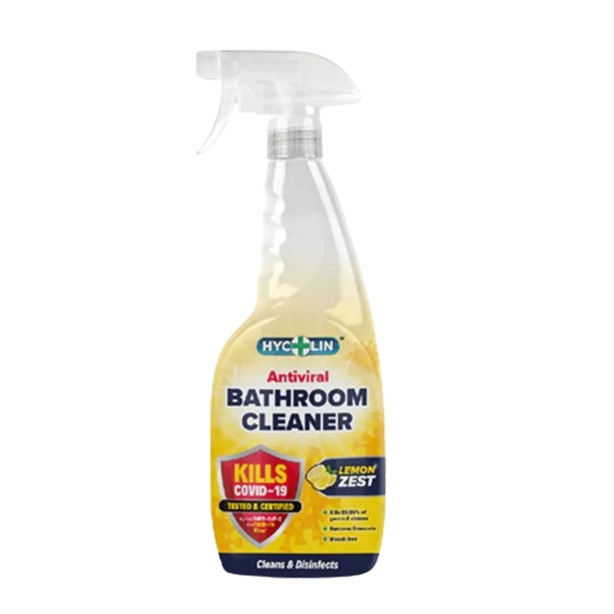 HYC ANTIVIRAL BATHROOM CLEANER LEMON 750ML