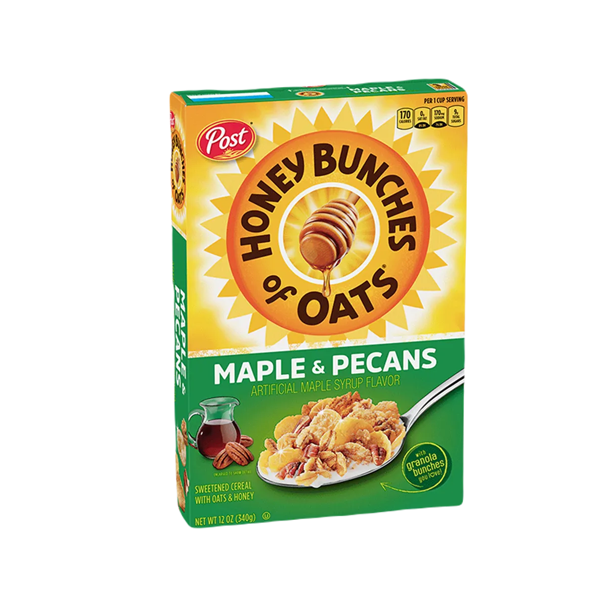 Post Honey Bunches Of Oats Maple Pecans Ceral 340g