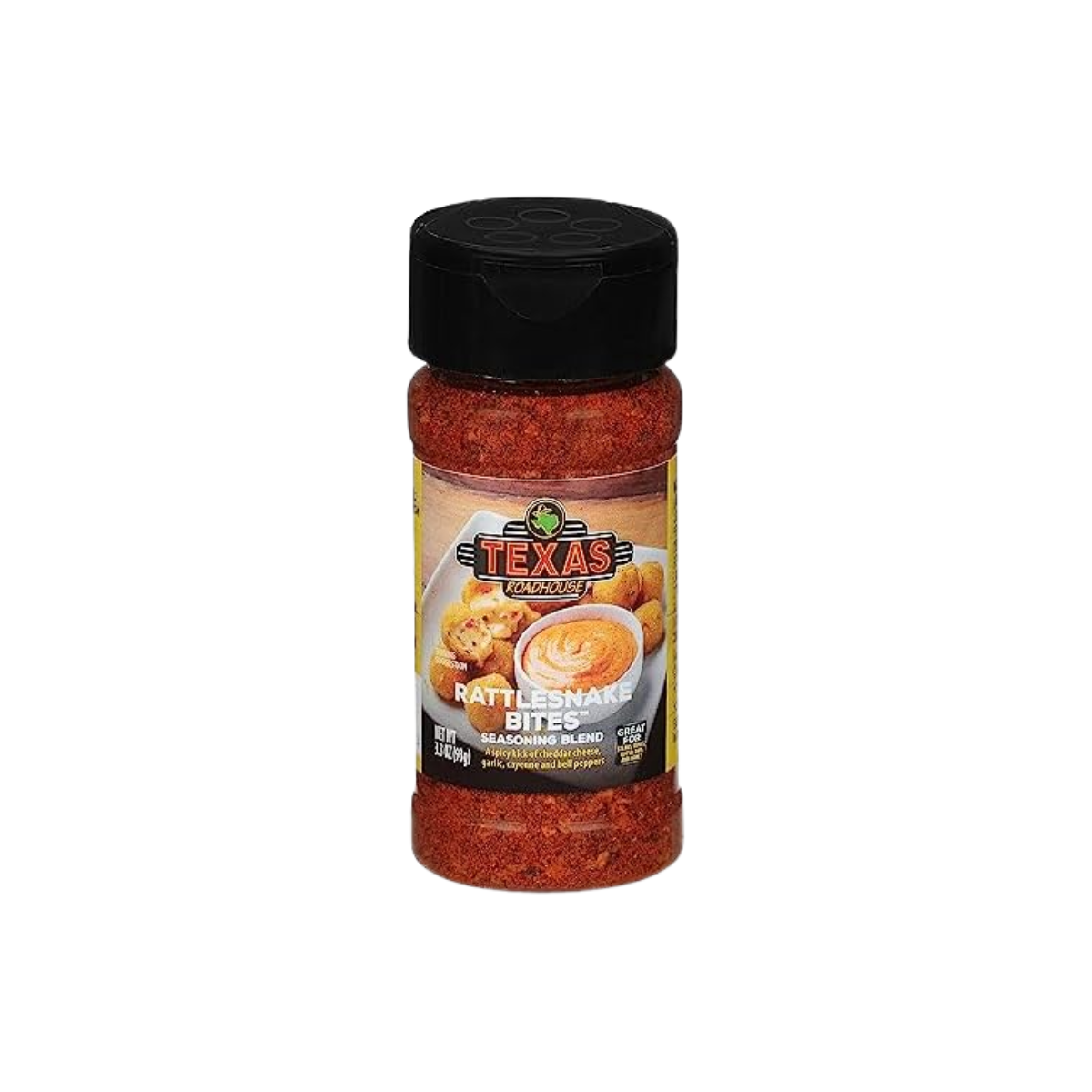 Texas Roadhouse, Rattlesnake Bites Seasoning Blend, Case Of 6, 3.3 oz