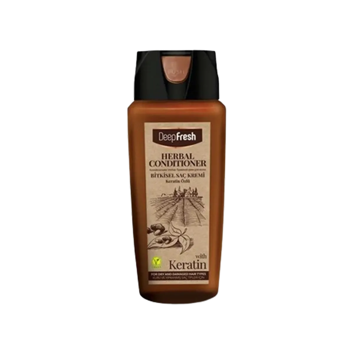 Deep Fresh Conditioner Herbal Keratin 500Ml