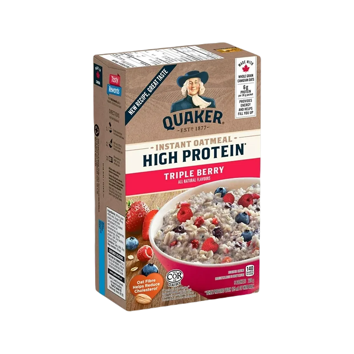 Quaker Oatmeal Triple Berry 228g
