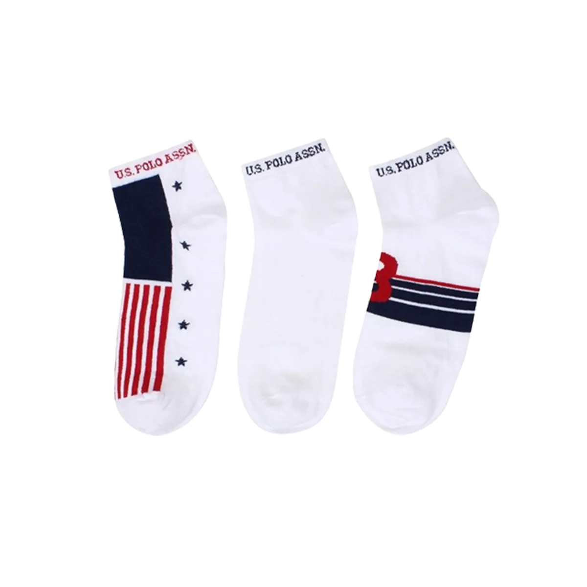 U.S Polo Assn Mens Socks 3 Pairs
