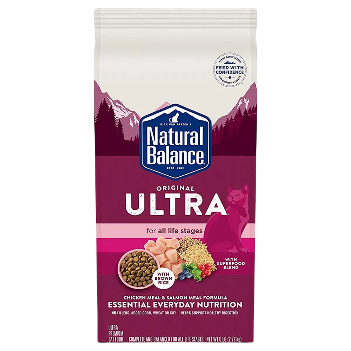Natural Balance Cat Food Indoor Grain Free Indoor Salmon 2.72kg