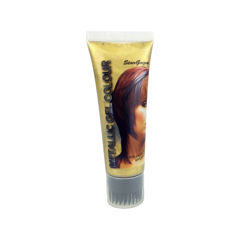 Stargazer Metallic Colour Hair Gel Gold