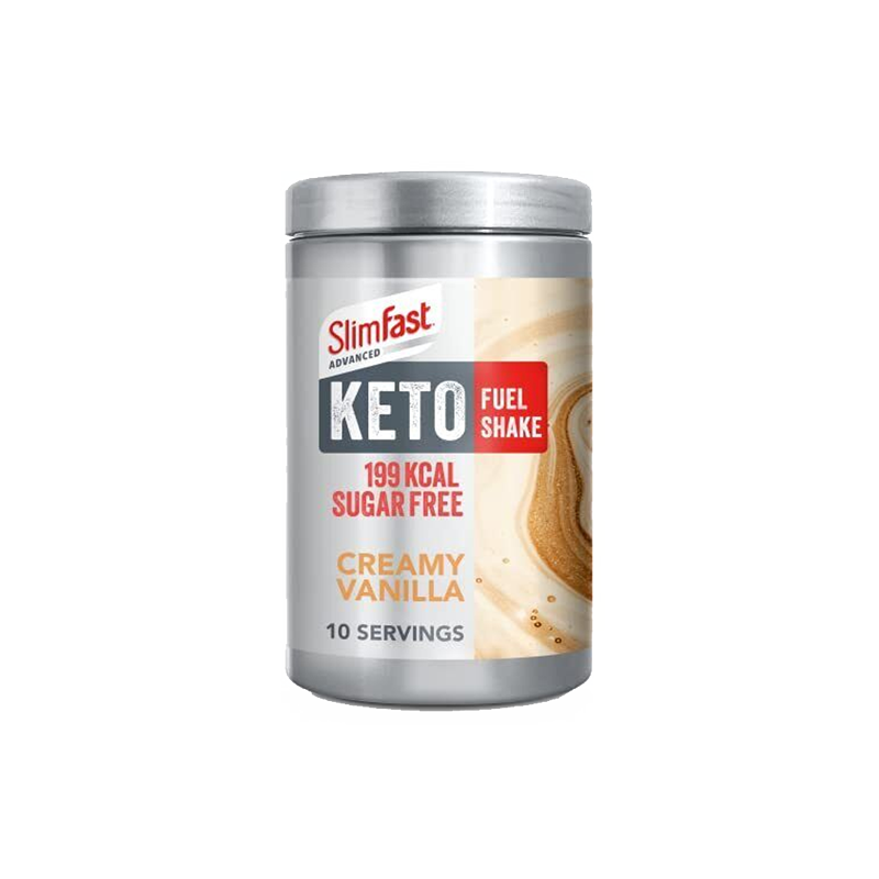 SlimFast Advanced Keto Fuel Shake SMooth Creamy VANILLA 350g