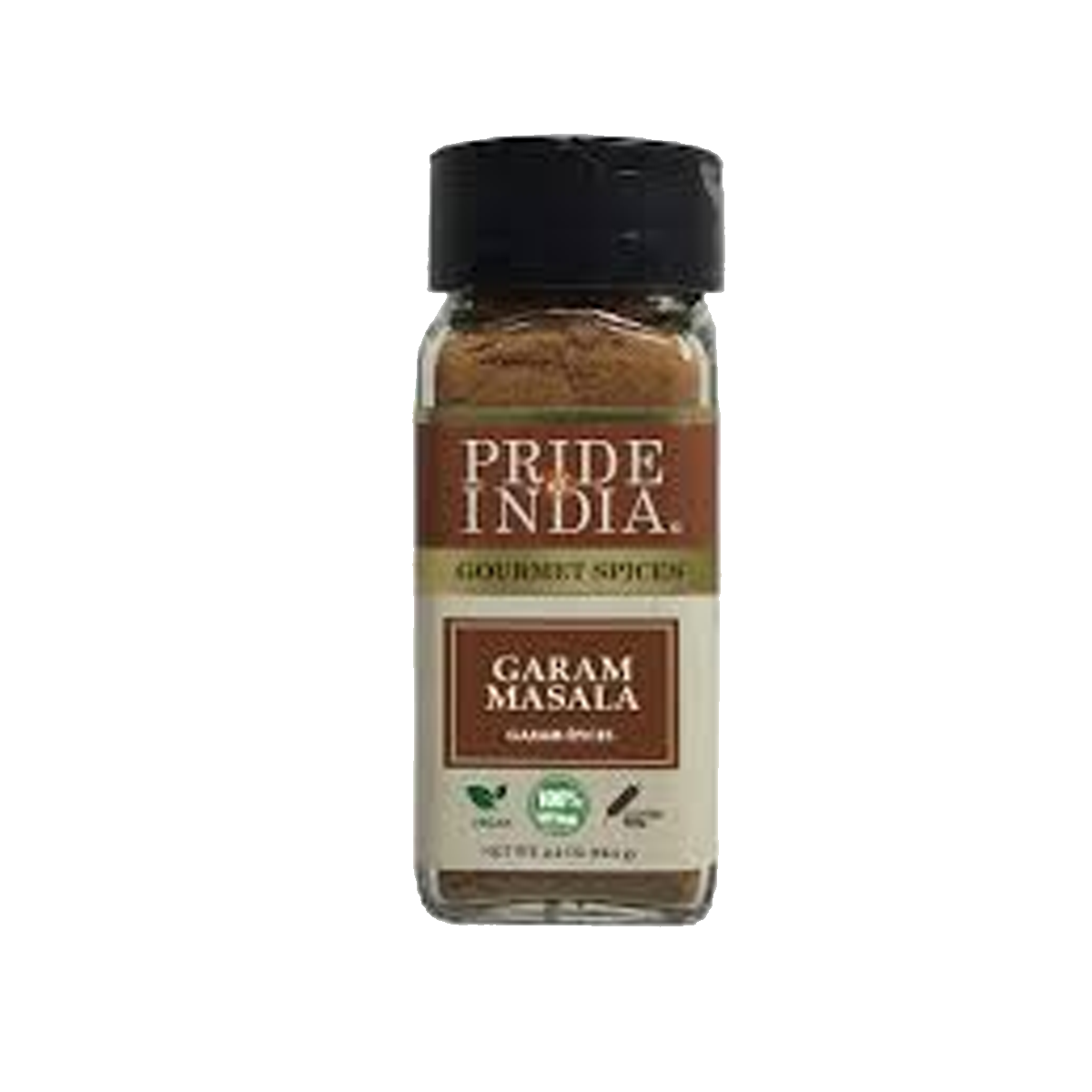 PRIDE OF INDIA Garam Masala - Case of 6 - 2.2 oz