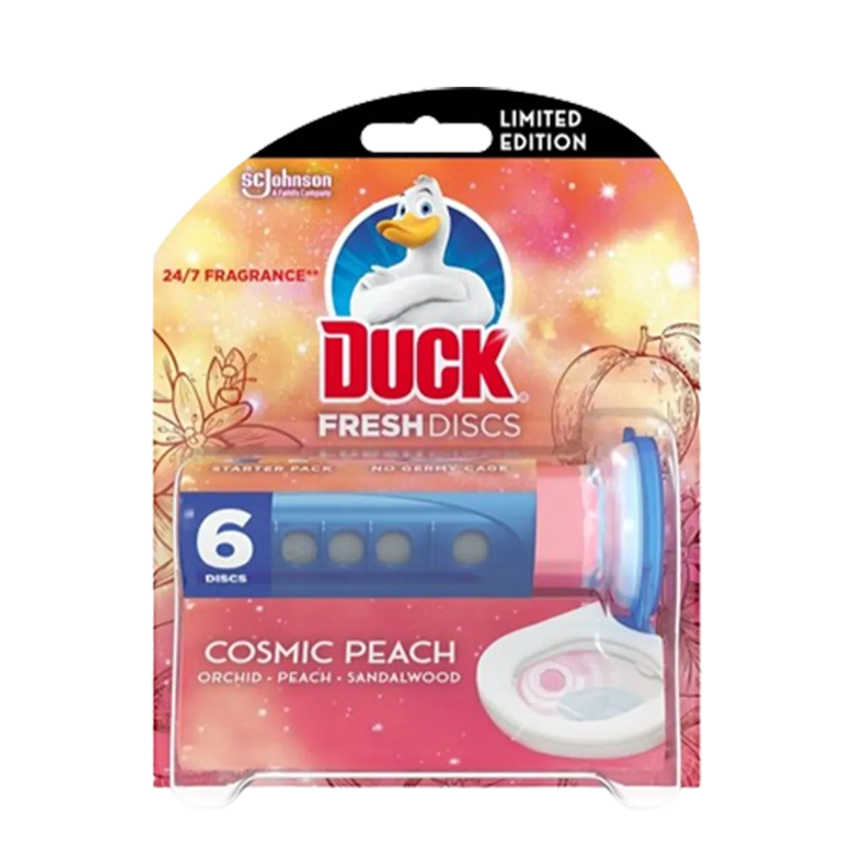 Duck Raikastin Fresh Discs Peach 36ml