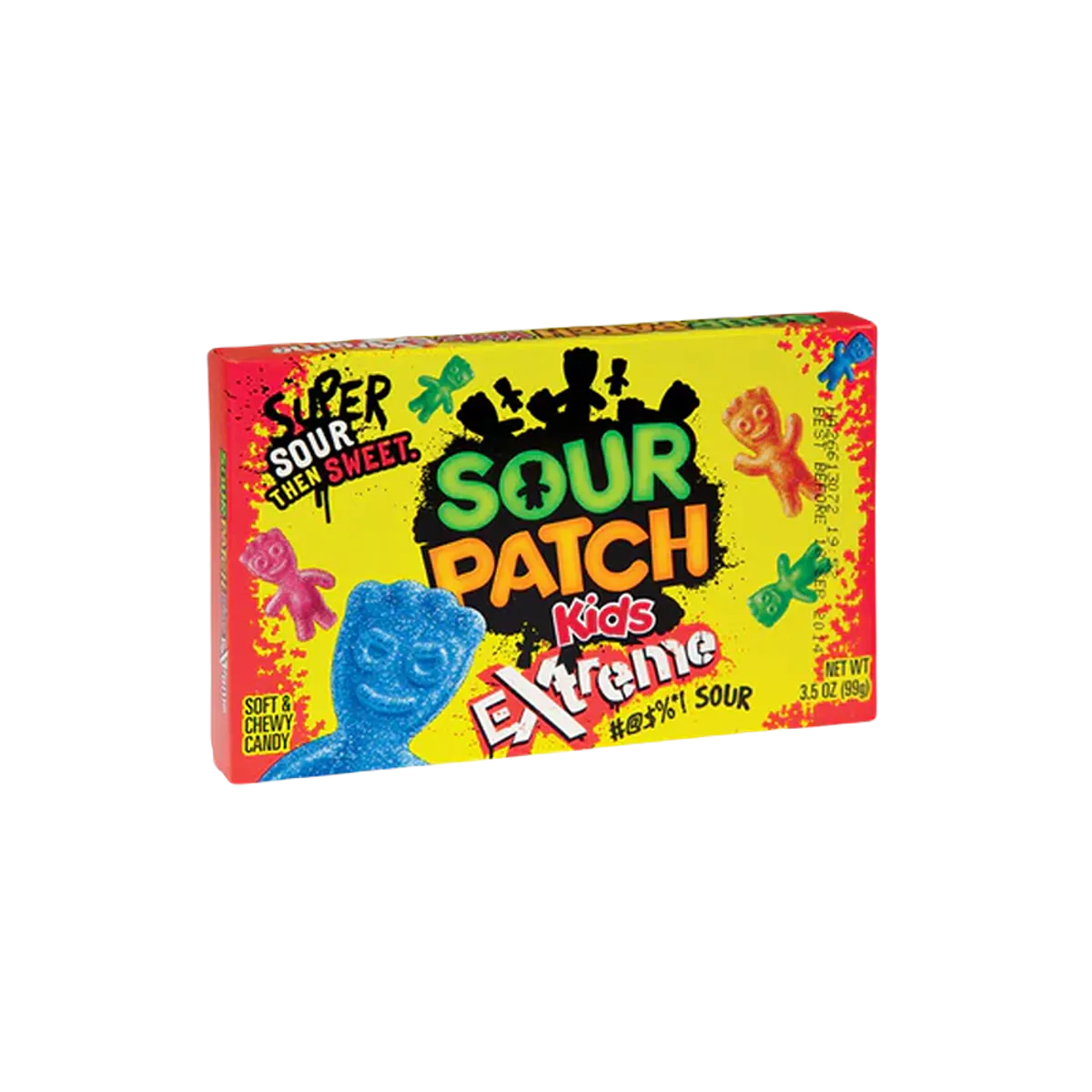 Sour Patch Kids Extreme Soft & Chewy Candy 99g