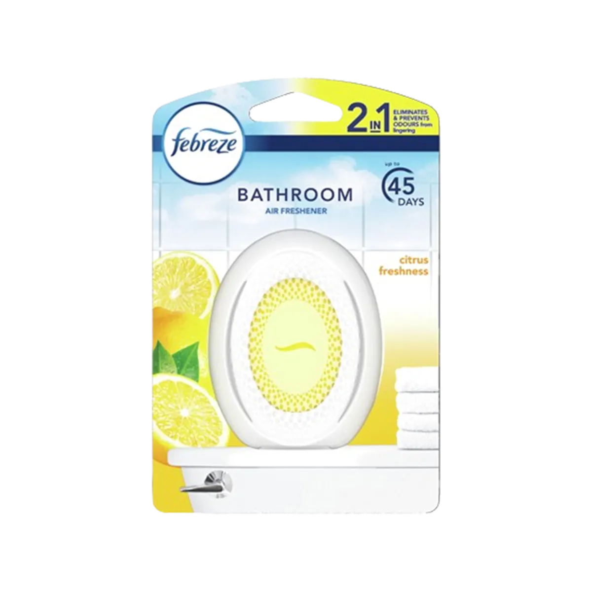 Febreze Citrus Freshness Bathroom Air Freshner 2in1 7.5ml