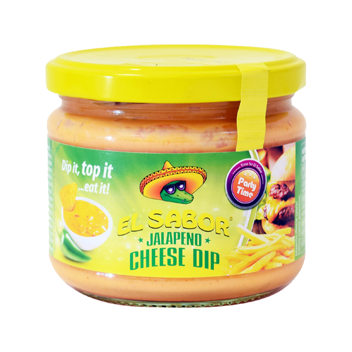 El Sabor Salsa Dips Jalapeno Cheese 300g