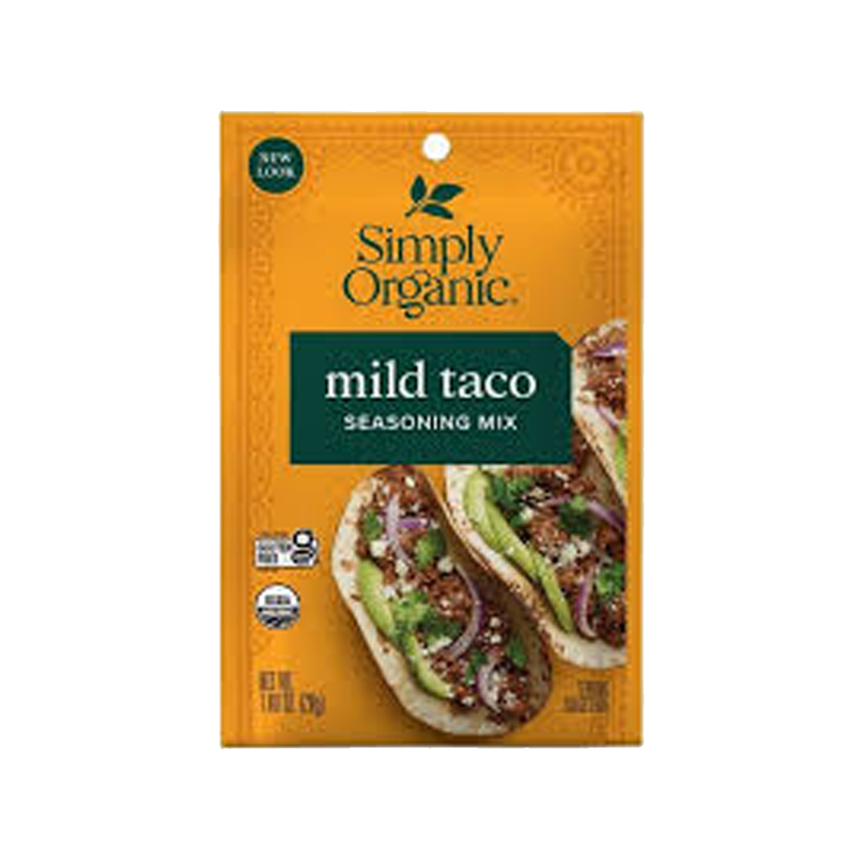Simply Organic, Mild Taco Seasoning Mix, Case Of 12, 1.13 oz