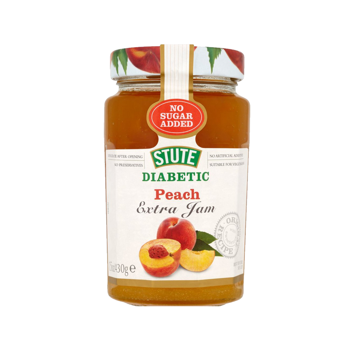 Stute Diabetic Peach Extra Jam