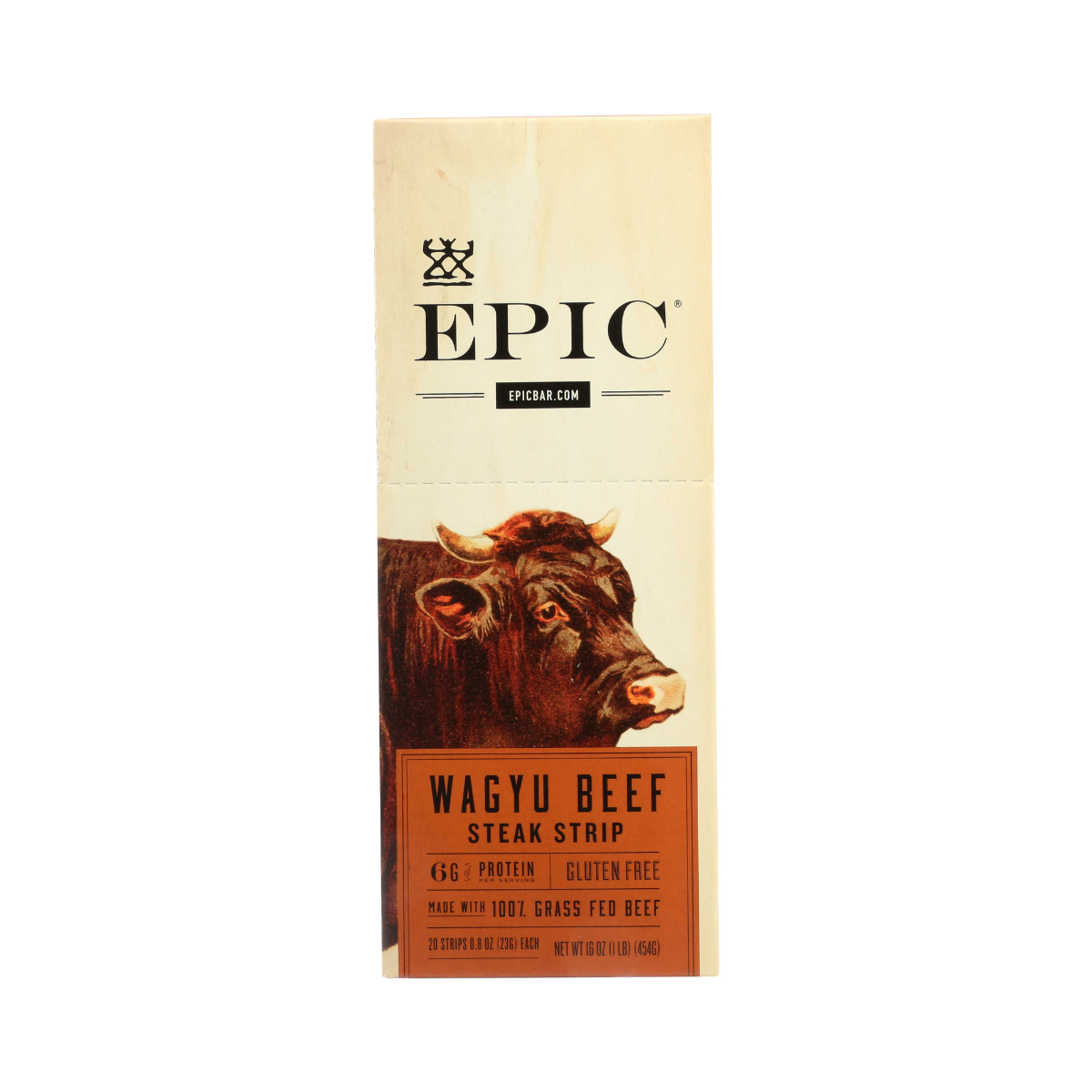 Epic International, Strips Wagyu Beef Steak, Case Of 20, .8 oz