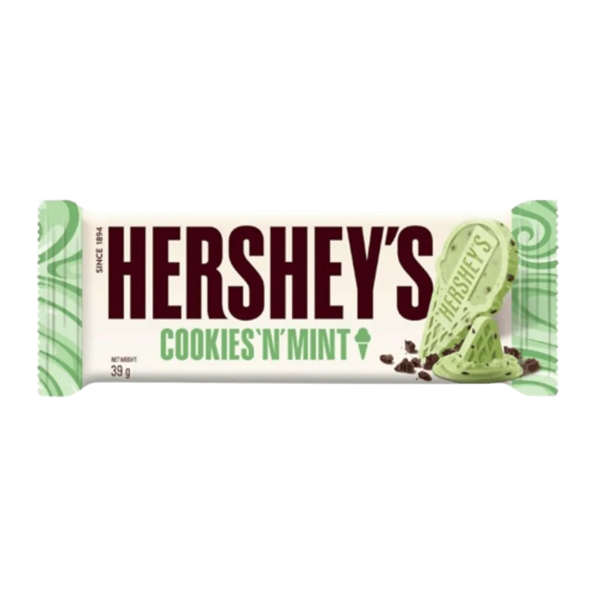Hershys Cookies n Mint Chocolate 39g
