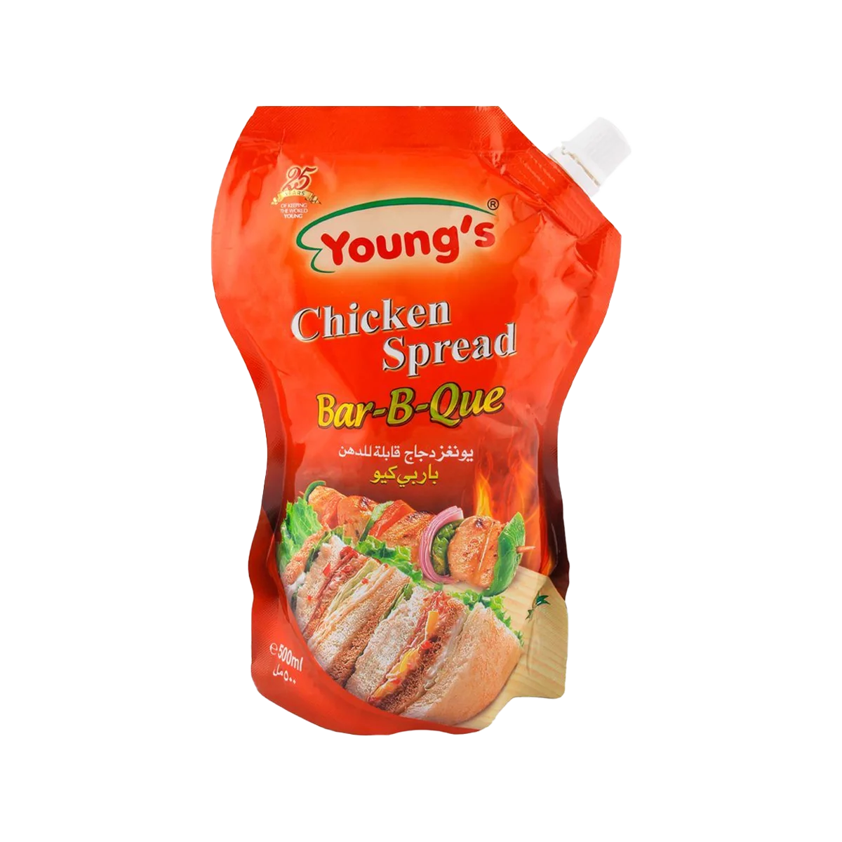 Young's Chicken Spread BBQ Pouch