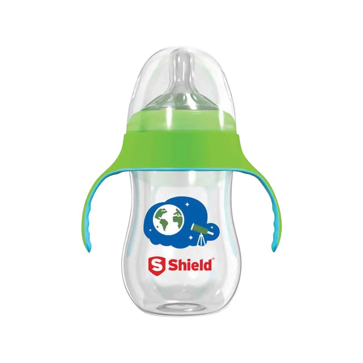 Shield Baby Wide Neck Anti-colic Feeder 260Ml