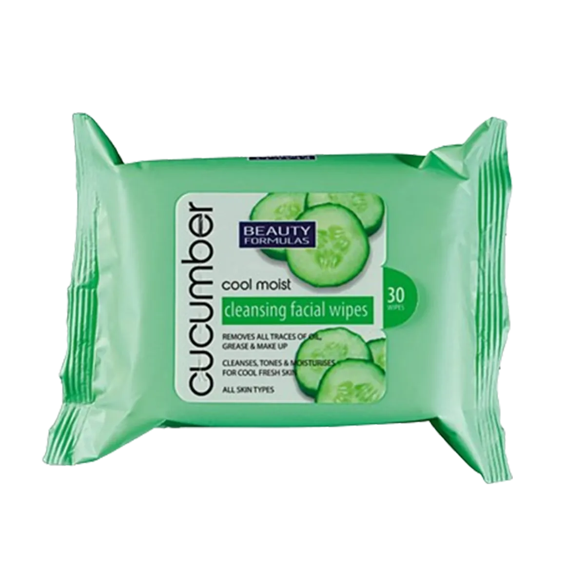 Beauty Formulas Cleaning wipes Cucumber 30wipes