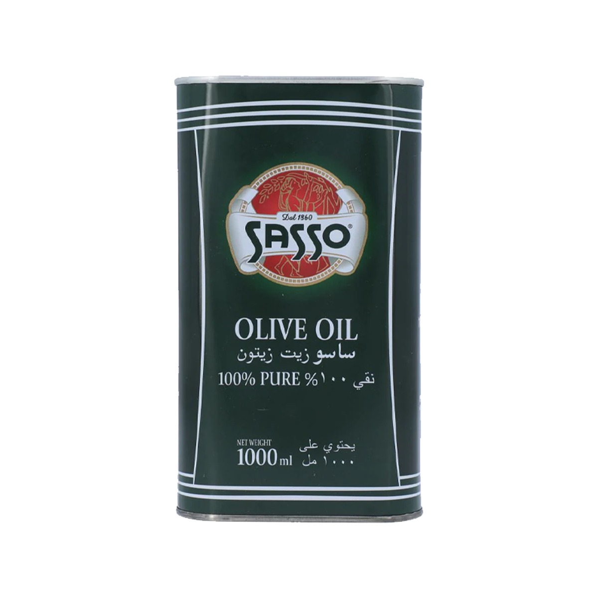 Sasso Olive Oil Pure Tin 1L
