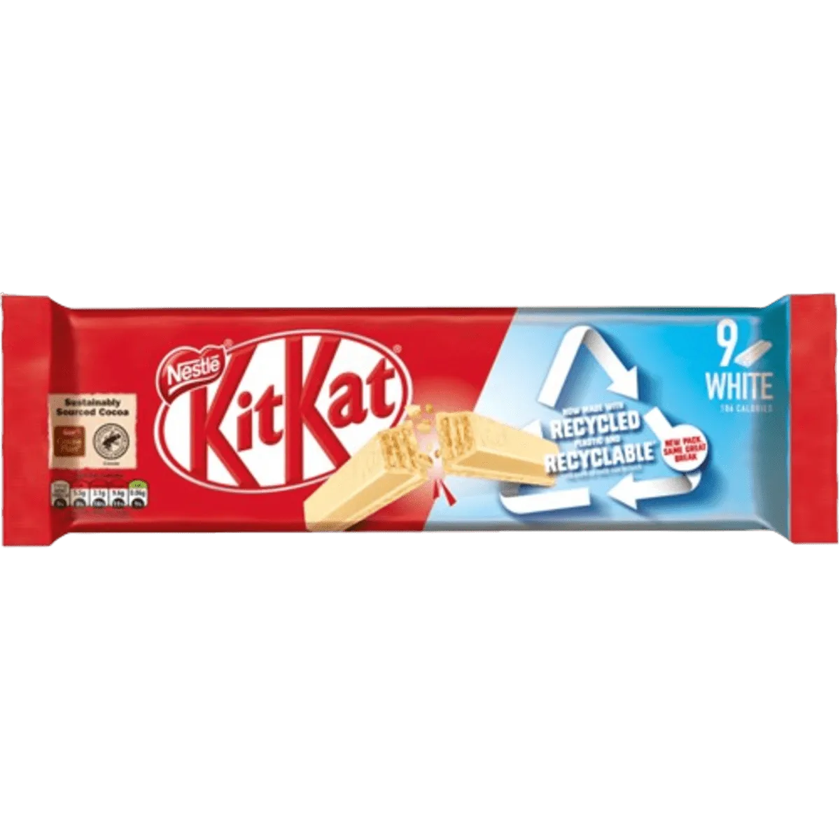 KitKat 2 Finger White 9 x 20.7g (186.3g)