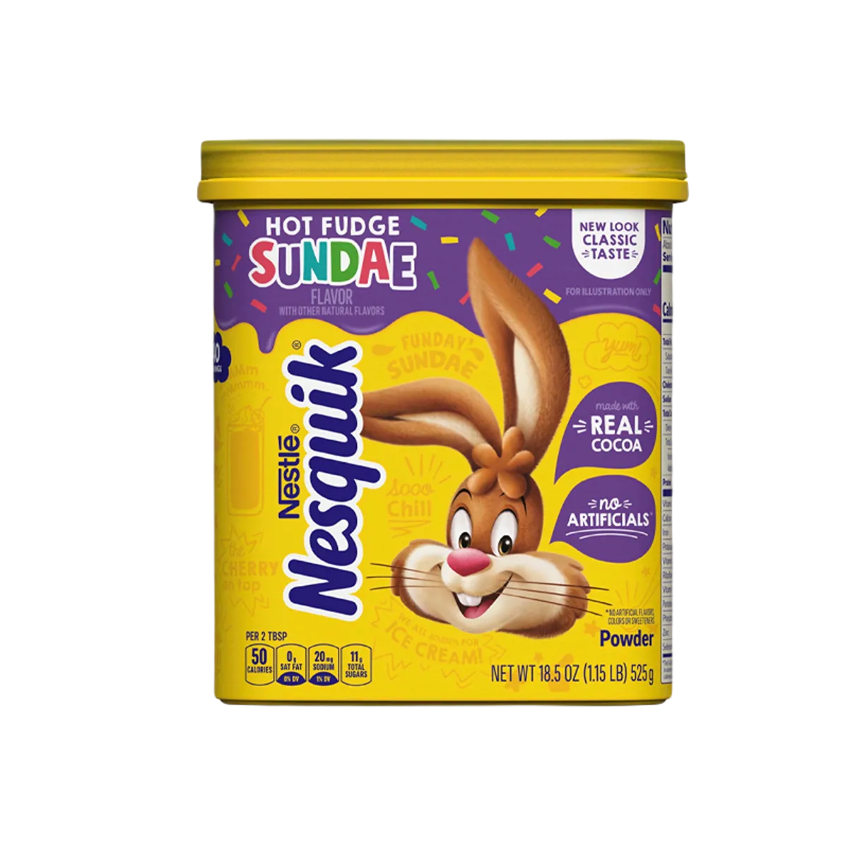 Nesquik Hot Fudge Sundae Powder 525gm