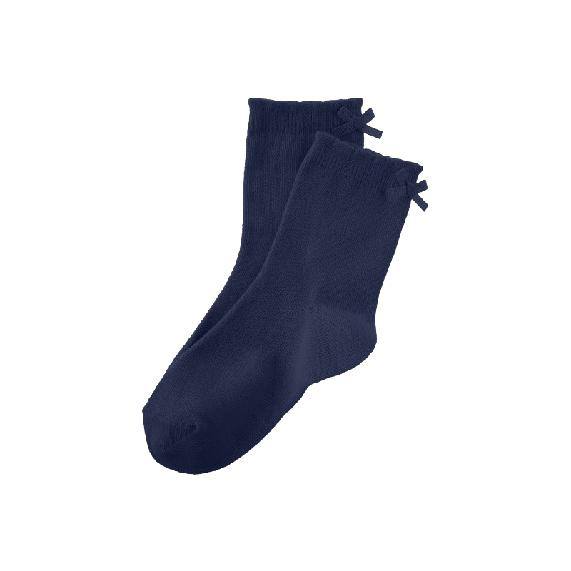 Gymboree Girl Bow Socks Dark Blue