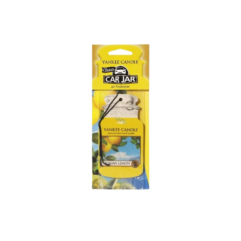 Yankee Candle Car Air Freshener Sicilian Lemon 12g