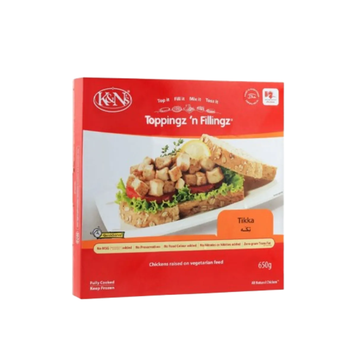 KNN Food Tikka Toppingz & Fillingz 650g