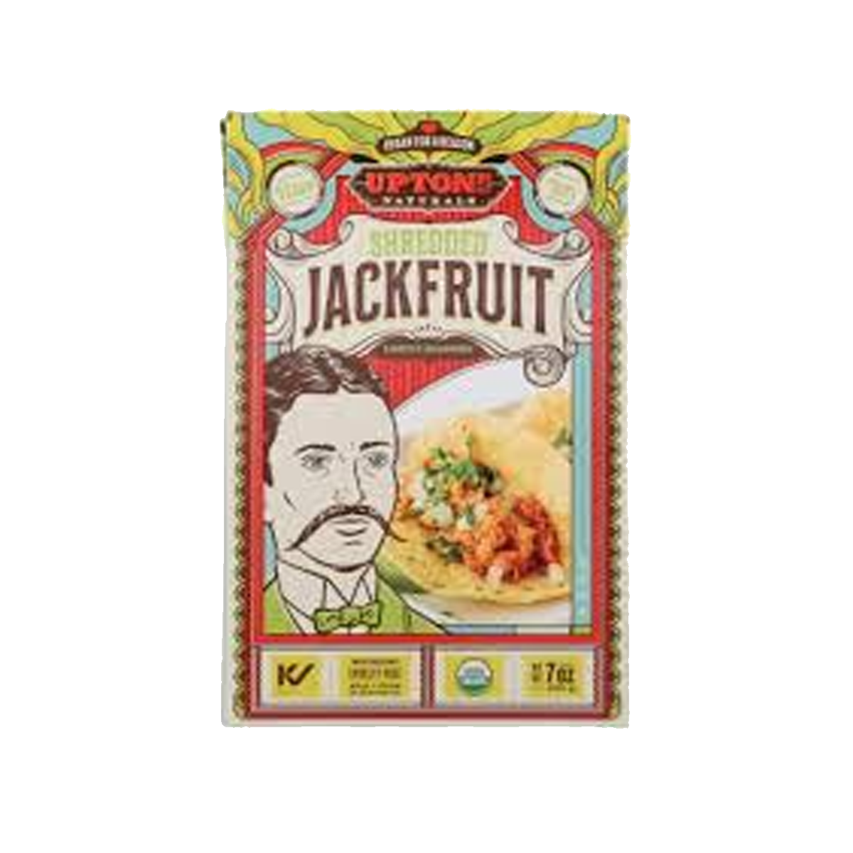 Upton`s Naturals, Jackfruit Shredded Lightly Seasoned, Case Of 6, 7 oz