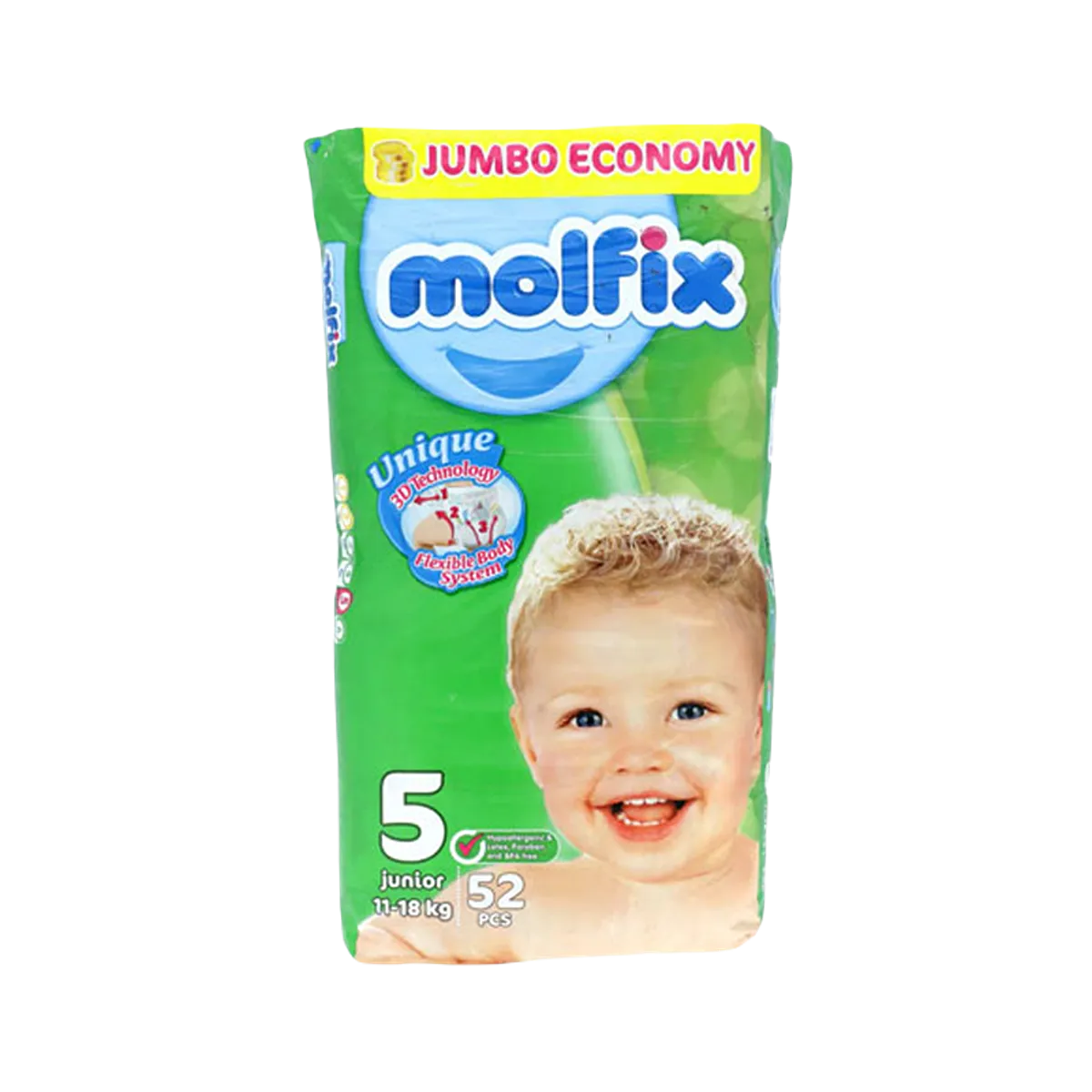 Molfix Diapers Extra Lage Junior 42Pcs