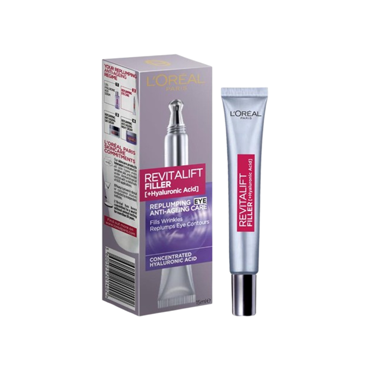Loreal Paris Revitalift Filler Replumping Eye Cream 15Ml