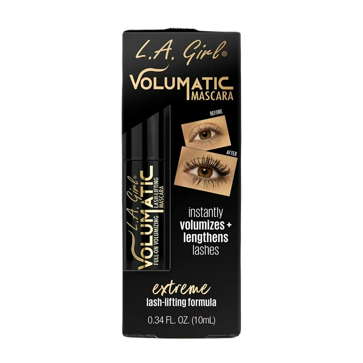 L.A. Girl Volumatic Mascara Ultra Black 10ml